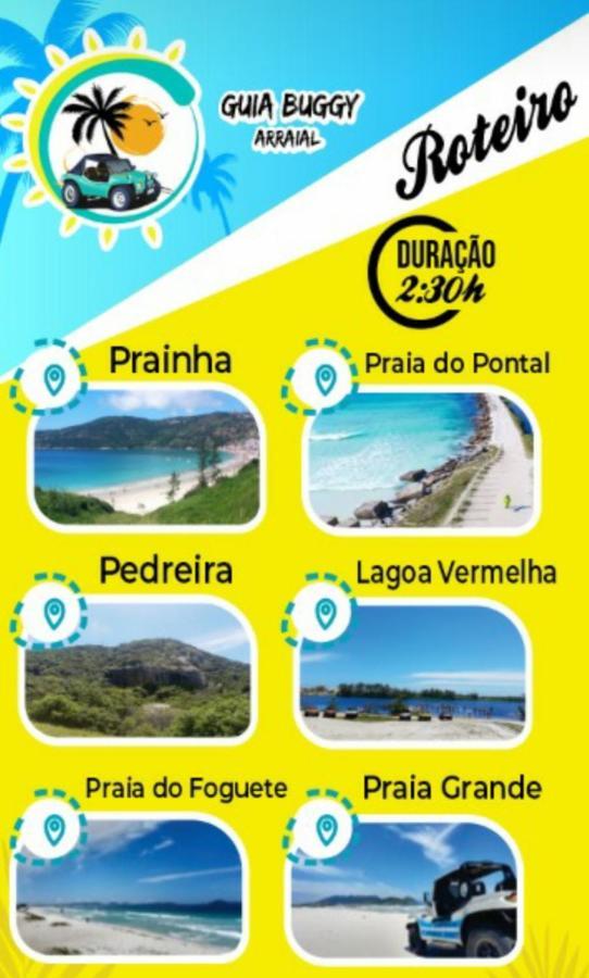 Serra Mar Suites,Lofts, E Casas A 300 Metros Das Praias Араял до Кабо Екстериор снимка